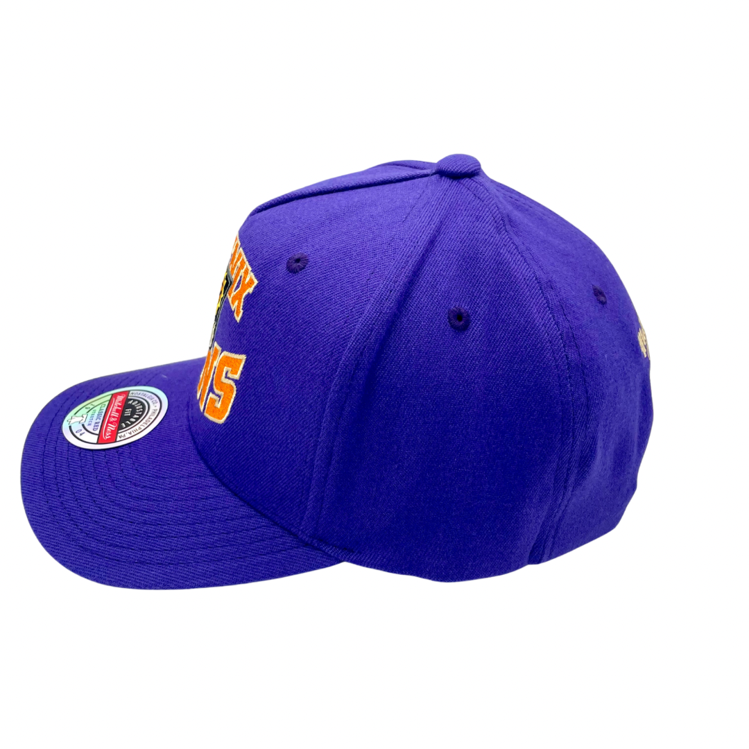 Phoenix Suns Hat - NBA Purple Lay up Stretch Classic Redline Snapback Cap - Mitchell & Ness